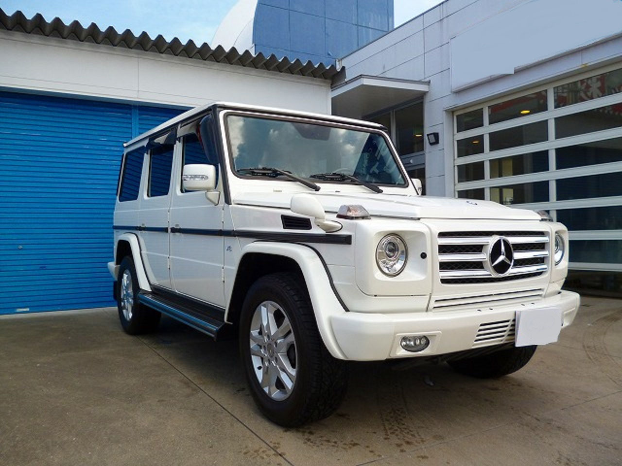 W463ゲレンデG350フロントバンパーをAMGに交換 Revive D321116c0009 1