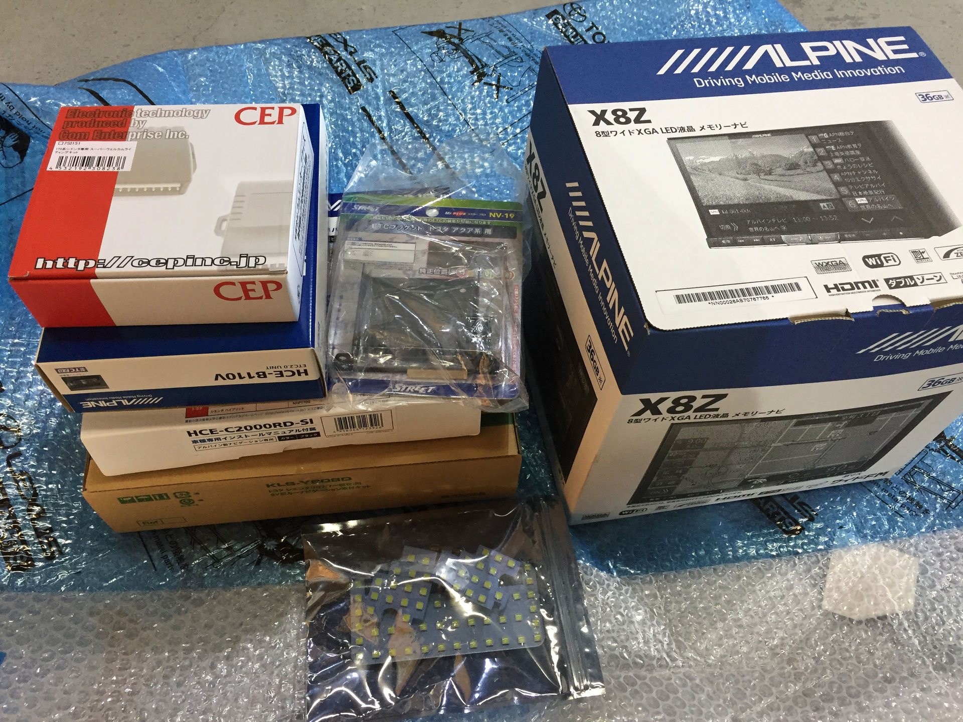 シエンタ170系8型ナビ取付 Revive Fccafdc775d1