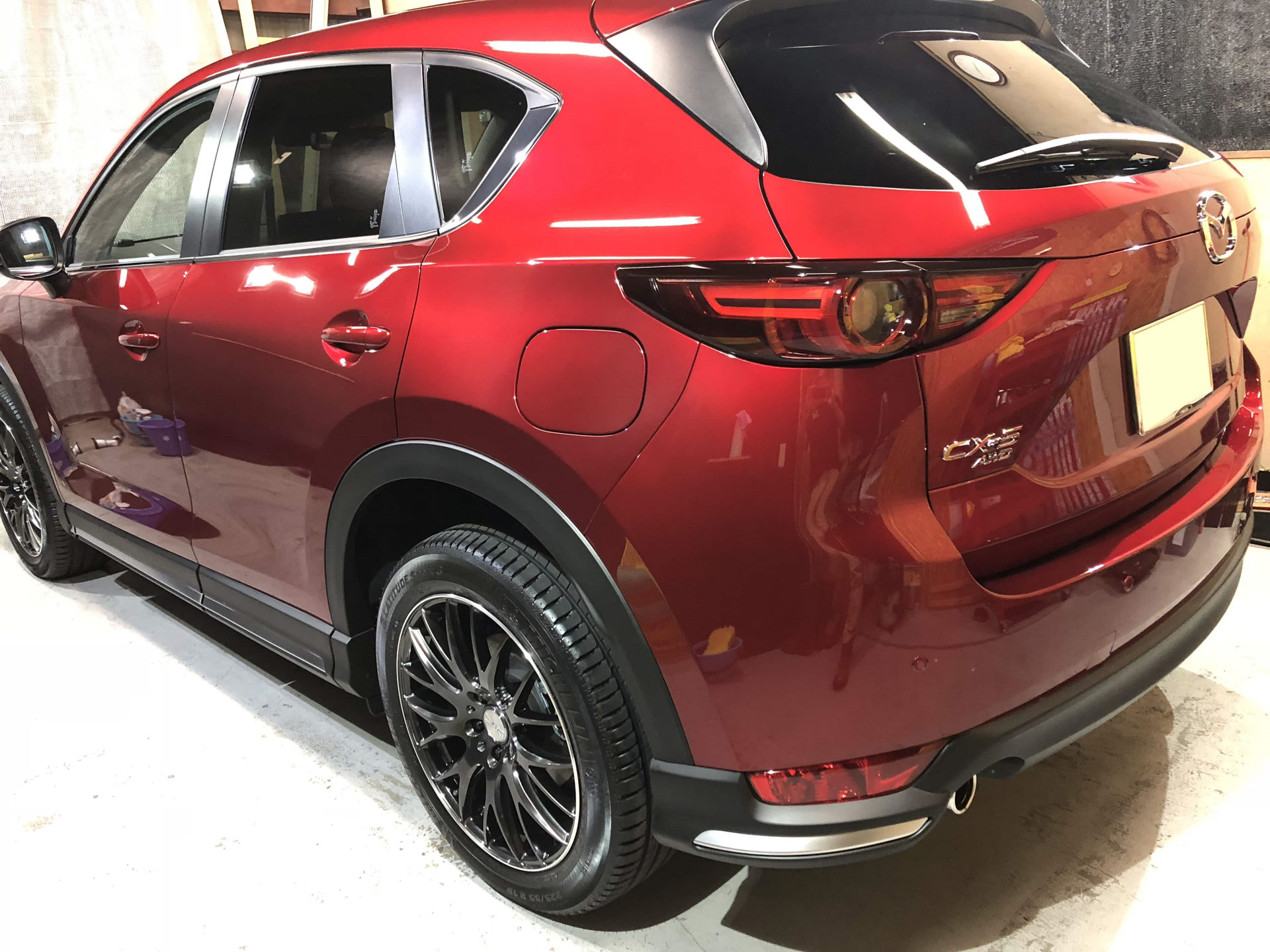CX-5 ガラスコーティング、ドラレコ、TVキャンセラー Revive 8c1b3a6efeaa 5