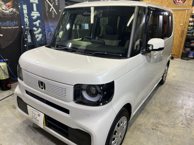 ホンダ車のコーティングはALLBLUEへ N-BOX グラフェンセラミックコーティング