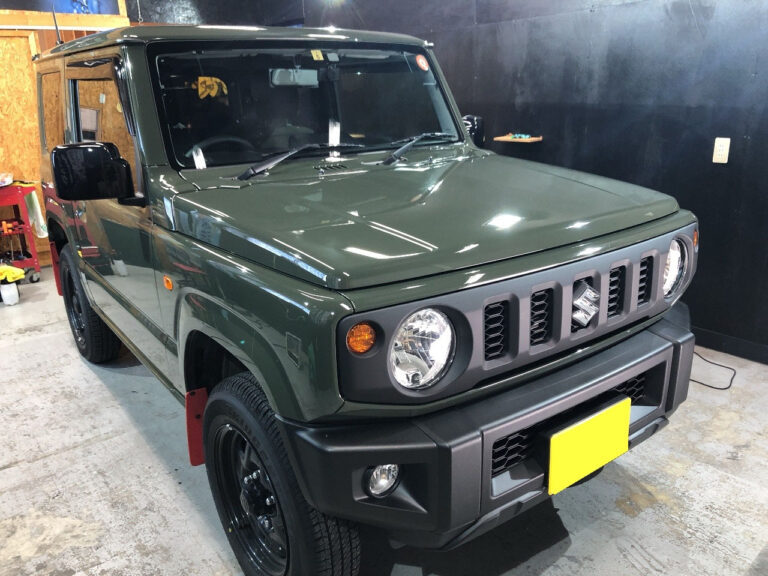 JB64ジムニー　ガラスコーティング　岩出市