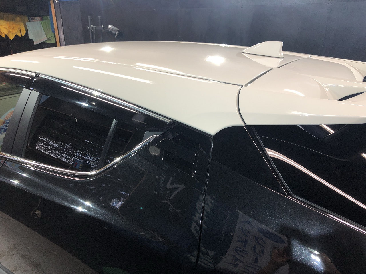 CH-Rルーフ廻りホワイトに塗装 和歌山 Revive 48a6ce851921 3