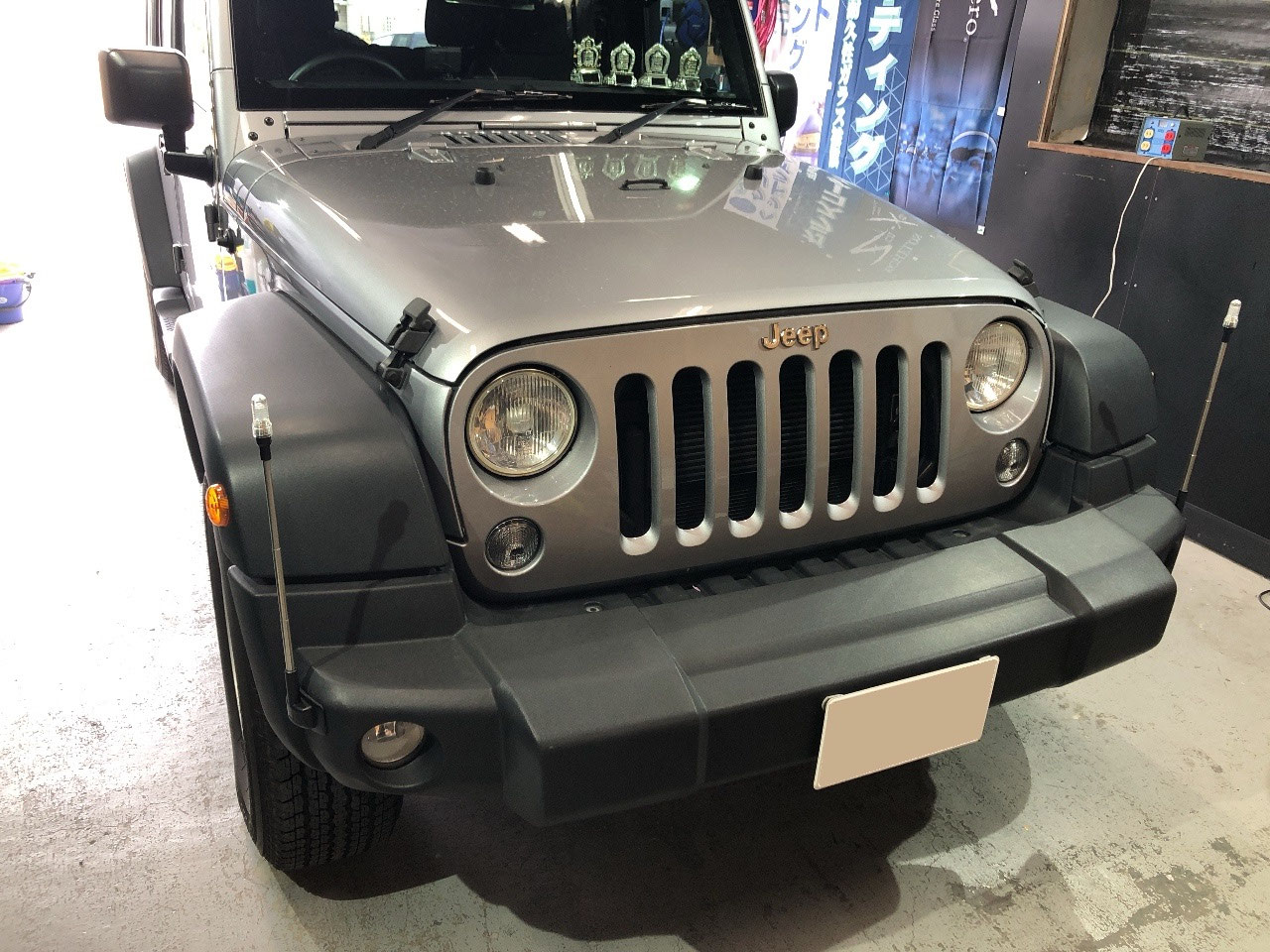 JEEP JKラングラーに前後カメラ取り付け 紀の川 Revive 96d6a52a5629 3