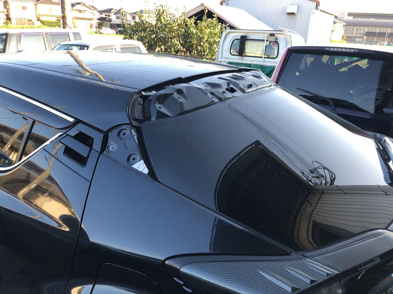 CH-Rルーフ廻りホワイトに塗装 和歌山 Revive C91fc13a951f 2