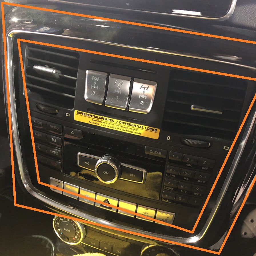 G350 ゲレンデ TVキャンセラー取り付け Revive A93e3d74b388