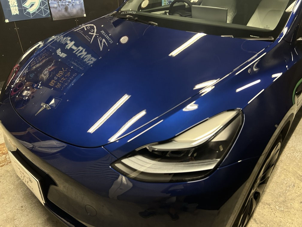 テスラモデルY ガラスコーティング Revive 582fe6196e86
