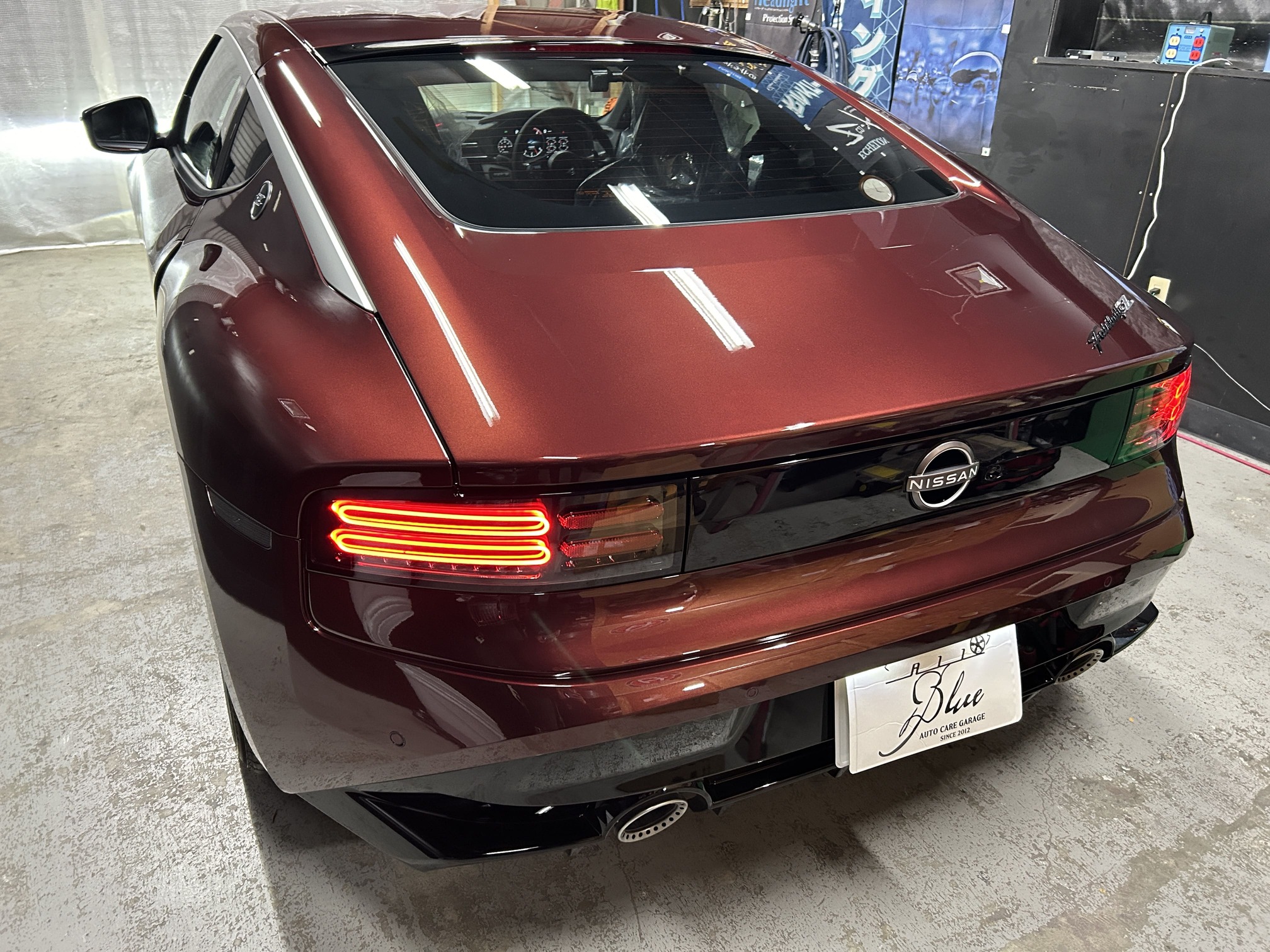 RZ34フェアレディZにグラフェンセラミックコーティングを施工 RZ34フェアレディZ グラフェンセラミックコーティング