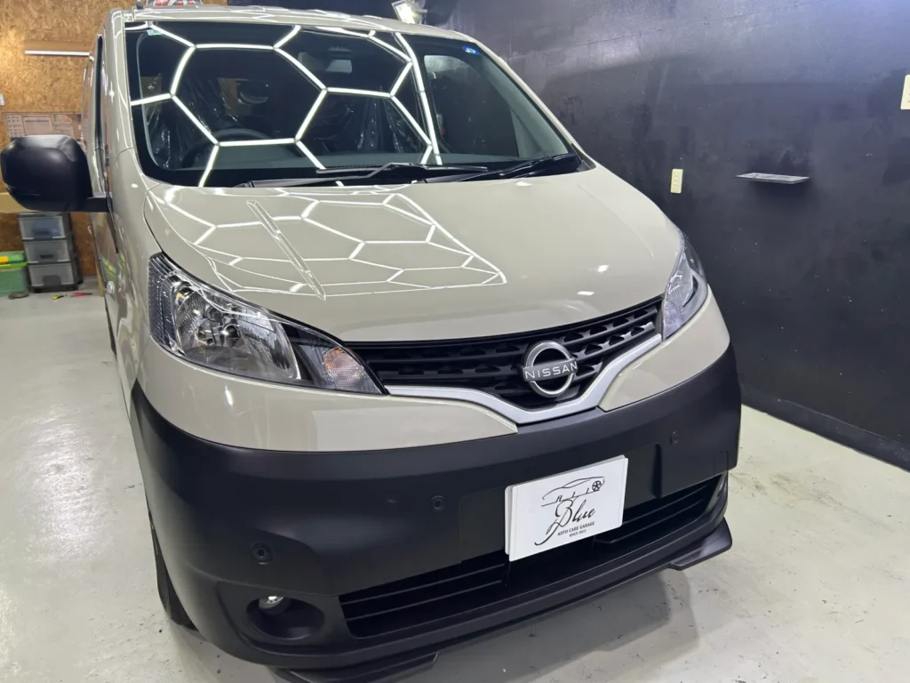 ホーム 【施工事例】日産 NV200バネット Outdoor Black Edition(新車)|セラミックコーティング+ウィンドウ撥水コート|和歌山・岩出のコーティング専門店ALLBLUE